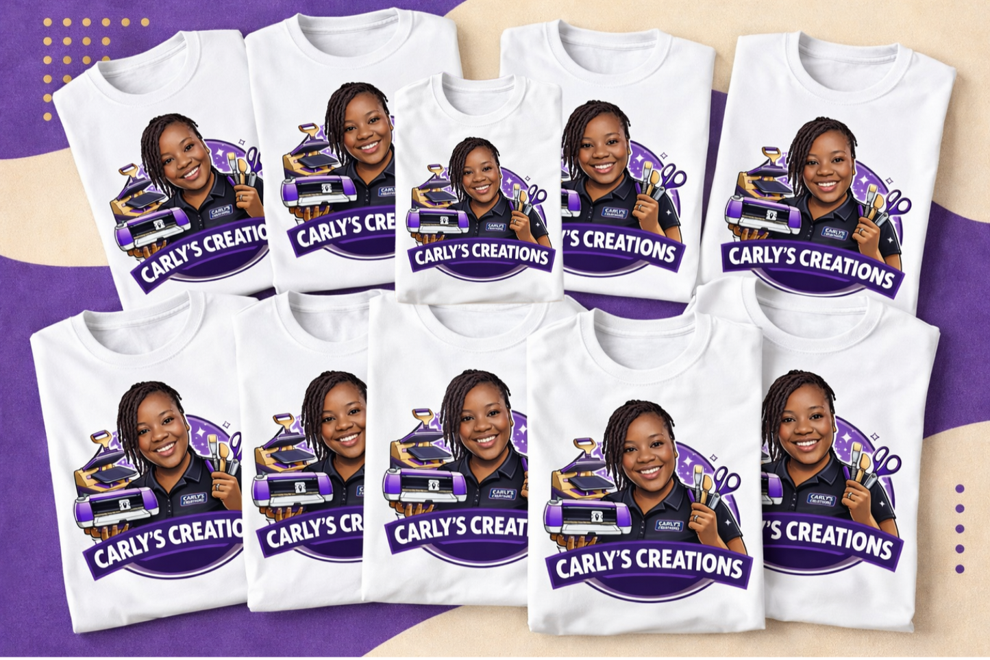 Ten Sublimation T-shirts Bundle